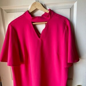 4/$25 | LANE BRYANT | Hot Pink Blouse | 14